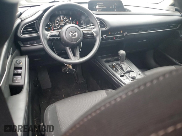 2024 Mazda CX-30 S with VIN 3MVDMBAM8RM639660, listed as a Copart auction lot 62124575 with 24,227 mi miles and Salvage title. Bid and sale history available at DreamBid. Image 8.