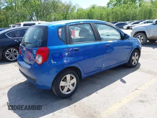 2009 Chevrolet Aveo 1LT with VIN KL1TD66E09B623036, listed as a IAAI auction lot 42099376 with 140,318 mi miles and . Bid and sale history available at DreamBid. Image 4.