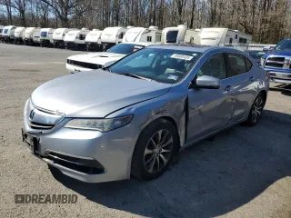 2015 Acura TLX with VIN 19UUB1F34FA029685, listed as a Copart auction lot 49880405 with 165,479 mi miles and Salvage Title. Bid and sale history available at carsss.com. Image 1.