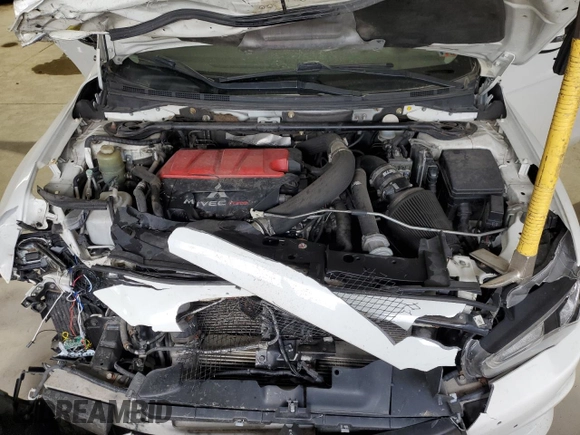 2015 Mitsubishi Lancer Evolution GSR with VIN JA32W8FV0FU016272, listed as a Copart auction lot 50517395 with 89,318 mi miles and Salvage Title. Bid and sale history available at carsss.com. Image 11.