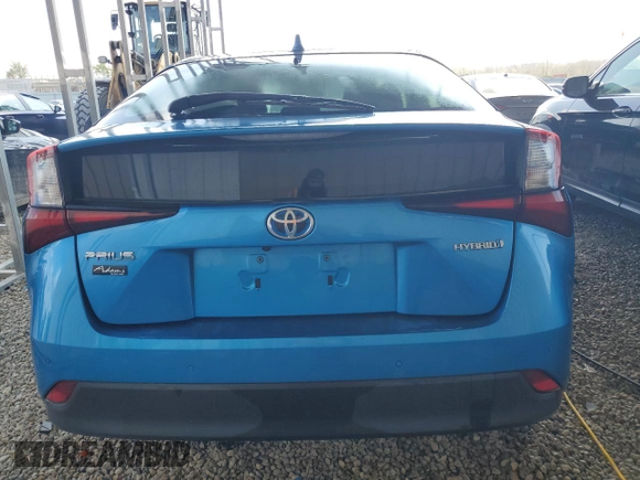 2020 Toyota Prius L Eco z VIN JTDKARFU7L3108218, wystawiony jako Copart lot #45026925 z przebiegiem 90 704 mil mil oraz Szkoda całkowita • Salvage title. Historia ofert i sprzedaży dostępna na DreamBid. Obrazek 6.
