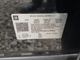 2019 Cadillac XT5 Luxury FWD z VIN 1GYKNCRS8KZ196892, wystawiony jako Copart lot #75956034 z przebiegiem 37 648 mil mil oraz Szkoda całkowita • Salvage title. Historia ofert i sprzedaży dostępna na DreamBid. Obrazek 13.