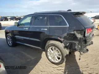 2021 Jeep Grand Cherokee Summit with VIN 1C4RJFJT5MC595156, listed as a Copart auction lot 75868484 with 51,519 mi miles and Salvage Title. Bid and sale history available at carsss.com. Image 2.