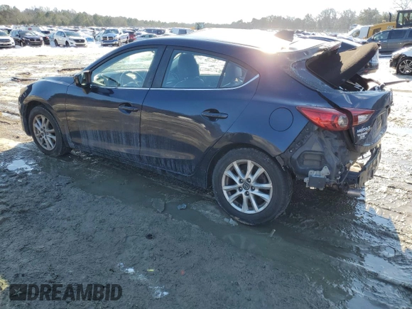 2014 Mazda 3 i Grand Touring with VIN JM1BM1M72E1211518, listed as a Copart auction lot 88416835 with 159,358 mi miles and Salvage Title. Bid and sale history available at DreamBid. Image 2.