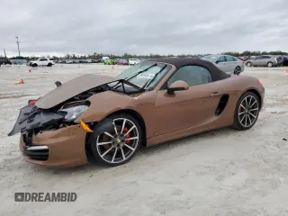 2013 Porsche Boxster S with VIN WP0CB2A85DS132155, listed as a Copart auction lot 89002615 with 61,102 mi miles and Non Repairable. Bid and sale history available at carsss.com. Image 1.