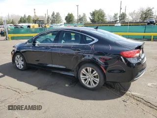 2015 Chrysler 200 Limited with VIN 1C3CCCAB4FN751091, listed as a Copart auction lot 52079915 with 123,711 mi miles and Salvage Title. Bid and sale history available at carsss.com. Image 2.