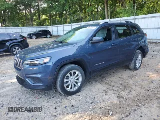 2021 Jeep Cherokee Latitude with VIN 1C4PJLCB4MD195920, listed as a Copart auction lot 58030385 with 61,959 mi miles and Salvage title. Bid and sale history available at DreamBid. Image 1.