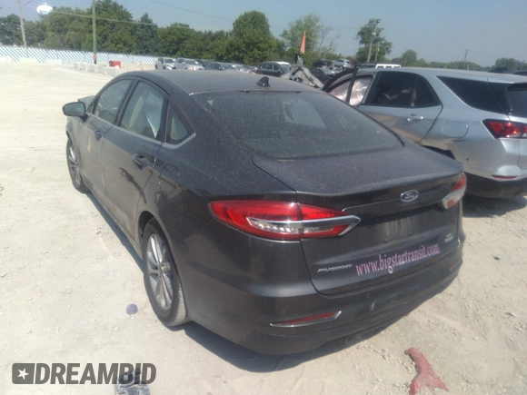 2019 Ford Fusion SE with VIN 3FA6P0HD5KR248153, listed as a IAAI auction lot 36809480 with 125,712 mi miles. Bid and sale history available at carsss.com. Image 3.