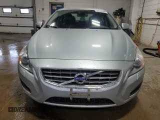 2012 Volvo S60 T6 with VIN YV1902FH7C2134944, listed as a Copart auction lot 48539105 with 136,423 mi miles and Salvage Title. Bid and sale history available at carsss.com. Image 5.
