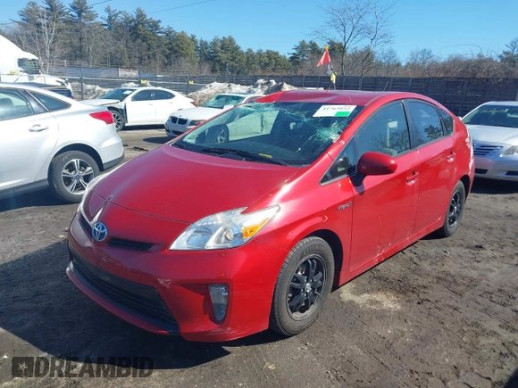 2013 Toyota Prius One with VIN JTDKN3DUXD5546385, listed as a IAAI auction lot 41763852 with 124,363 mi miles. Bid and sale history available at carsss.com. Image 17.