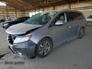 2017 Honda Odyssey Touring с VIN 5FNRL5H94HB003561, выставлен на аукционе Copart как лот 87223524 с пробегом 102 985 миль миль и Списание • Salvage title. История ставок и продаж доступна на DreamBid. Изображение 1.