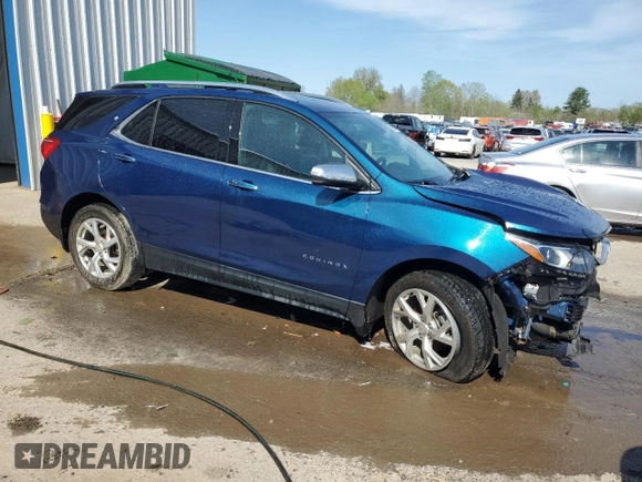 2021 Chevrolet Equinox Premier z VIN 2GNAXXEV9M6115343, wystawiony jako Copart lot #56357955 z przebiegiem 75 439 mil mil oraz Szkoda całkowita • Salvage title. Historia ofert i sprzedaży dostępna na DreamBid. Obrazek 4.