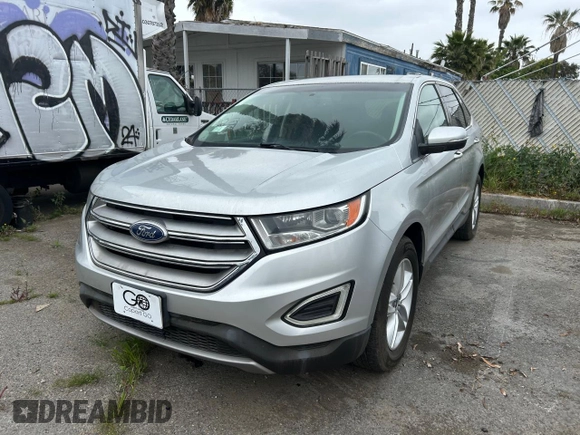 2015 Ford Edge SEL with VIN 2FMTK4J91FBC04062, listed as a Copart auction lot 55485265 with 122,223 mi miles and Clean Title. Bid and sale history available at carsss.com. Image 2.