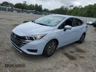 2024 Nissan Versa SV with VIN 3N1CN8EV6RL903791, listed as a Copart auction lot 59839355 with 2,856 mi miles and Salvage title. Bid and sale history available at DreamBid. Image 1.