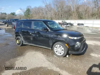2021 Kia Soul S with VIN KNDJ23AU7M7129397, listed as a Copart auction lot 47621945 with 52,516 mi miles and Salvage Title. Bid and sale history available at carsss.com. Image 4.