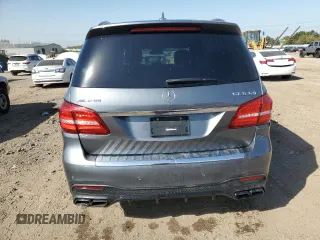2019 Mercedes-Benz GLS 63 AMG with VIN 4JGDF7FE9KB240923, listed as a Copart auction lot 73303234 with 50,454 mi miles and Salvage title. Bid and sale history available at DreamBid. Image 6.