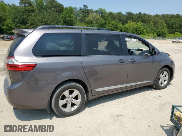 2015 Toyota Sienna LE AAS with VIN 5TDKK3DC9FS637144, listed as a Copart auction lot 59624495 with 151,681 mi miles and Salvage title. Bid and sale history available at DreamBid. Image 3.