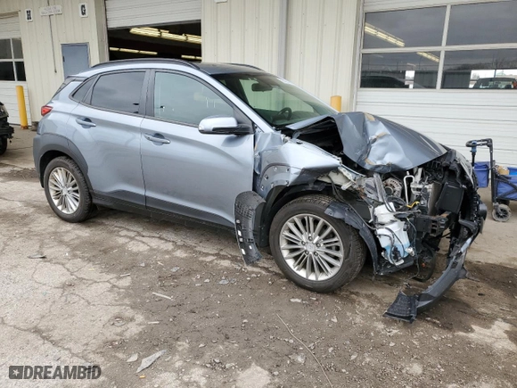 2018 Hyundai Kona SEL with VIN KM8K62AA8JU108303, listed as a Copart auction lot 50518535 with 75,000 mi miles and Salvage Title. Bid and sale history available at carsss.com. Image 4.