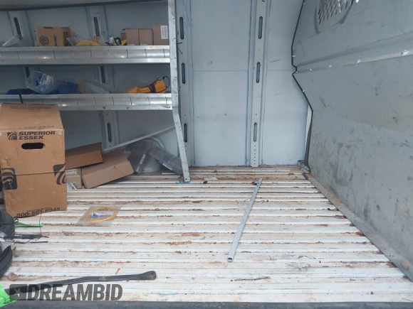 2016 Chevrolet Express Cargo with VIN 1GCZGHFG4G1225371, listed as a IAAI auction lot 42610732 with 96,610 mi miles and . Bid and sale history available at DreamBid. Image 8.