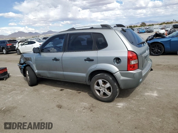 2005 Hyundai Tucson GL with VIN KM8JM12B95U080391, listed as a Copart auction lot 72551384 with 238,122 mi miles and Salvage Title. Bid and sale history available at carsss.com. Image 2.