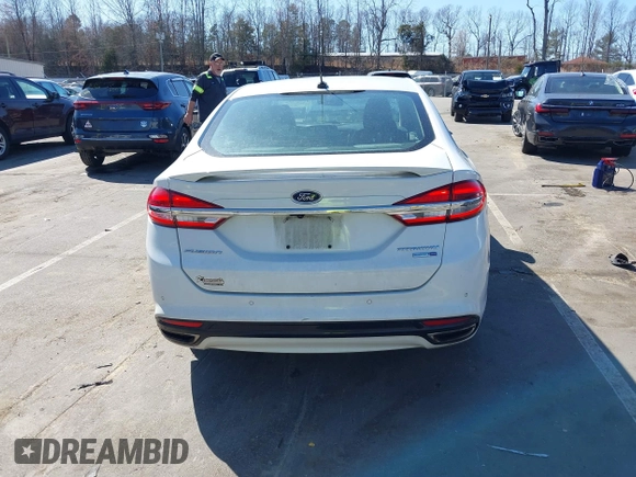 2018 Ford Fusion Titanium with VIN 3FA6P0D93JR162212, listed as a IAAI auction lot 41767723 with 134,010 mi miles and . Bid and sale history available at DreamBid. Image 16.