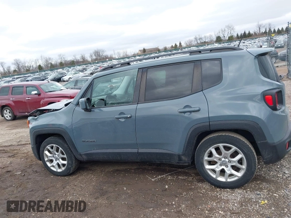 2017 Jeep Renegade Latitude with VIN ZACCJABB5HPF75067, listed as a IAAI auction lot 41493068 with 98,189 mi miles and . Bid and sale history available at DreamBid. Image 14.