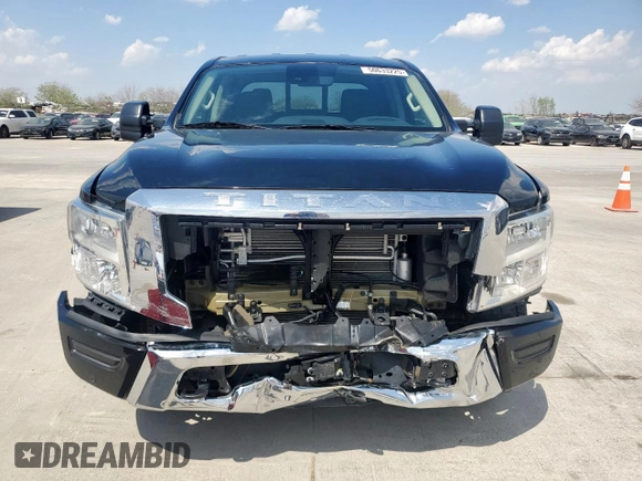 2024 Nissan Titan Pro-4X with VIN 1N6AA1ED3RN109827, listed as a Copart auction lot 50633225 with 4,076 mi miles and Salvage title. Bid and sale history available at DreamBid. Image 5.