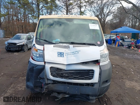 2020 Ram ProMaster Cargo with VIN 3C6TRVAG5LE104207, listed as a IAAI auction lot 41429849 with 52,971 mi miles and . Bid and sale history available at DreamBid. Image 12.