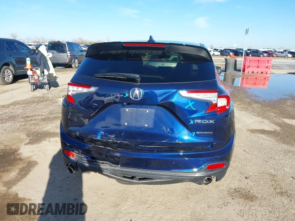 2021 Acura RDX w/Advance Package with VIN 5J8TC2H73ML018743, listed as a IAAI auction lot 41209605 with 40,039 mi miles. Bid and sale history available at carsss.com. Image 17.