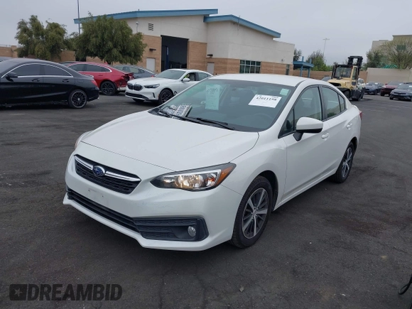 2021 Subaru Impreza Premium with VIN 4S3GKAV61M3604298, listed as a IAAI auction lot 42011198 with 50,667 mi miles and . Bid and sale history available at DreamBid. Image 22.