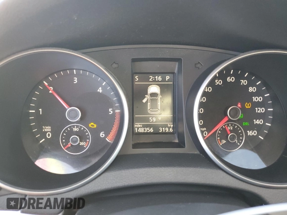 2011 Volkswagen Golf TDI с VIN WVWBM7AJXBW117632, выставлен на аукционе Copart как лот 42058565 с пробегом 148 356 миль миль и Чистый • Clean title. История ставок и продаж доступна на DreamBid. Изображение 9.