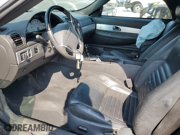 2002 Ford Thunderbird Hardtop Premium z VIN 1FAHP60A22Y107619, wystawiony jako Copart lot #55755765 z przebiegiem 32 306 mil mil oraz Nie do naprawy • Non repairable. Historia ofert i sprzedaży dostępna na DreamBid. Obrazek 7.