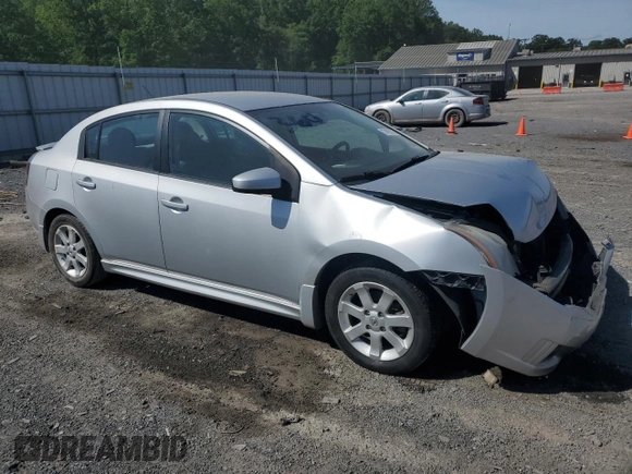 2012 Nissan Sentra SR with VIN 3N1AB6AP3CL622096, listed as a Copart auction lot 57692185 with 42,723 mi miles and Salvage title. Bid and sale history available at DreamBid. Image 4.