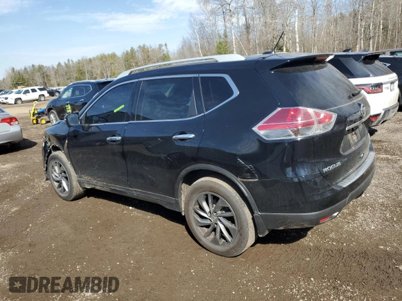 2015 Nissan Rogue SL with VIN 5N1AT2MVXFC790892, listed as a Copart auction lot 49582145 with 241,718 mi miles and Salvage Title. Bid and sale history available at carsss.com. Image 2.