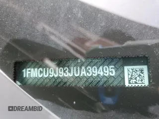 2018 Ford Escape Titanium with VIN 1FMCU9J93JUA39495, listed as a Copart auction lot 66334685 with Not provided miles and Clean title. Bid and sale history available at DreamBid. Image 13.