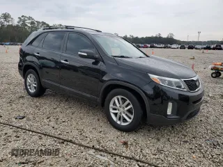 2015 Kia Sorento LX with VIN 5XYKT3A61FG609329, listed as a Copart auction lot 86425024 with 165,153 mi miles and Salvage Title. Bid and sale history available at carsss.com. Image 4.