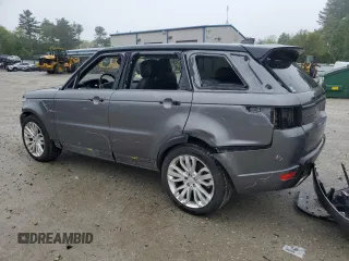 2019 Land Rover Range Rover Sport HSE Dynamic with VIN SALWV2SV5KA847618, listed as a Copart auction lot 55219035 with 111,074 mi miles and Salvage Title. Bid and sale history available at DreamBid. Image 2.