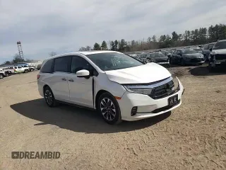 2024 Honda Odyssey EX-L с VIN 5FNRL6H62RB069216, выставлен на аукционе Copart как лот 49858955 с пробегом 7 578 миль миль и Списание • Salvage title. История ставок и продаж доступна на DreamBid. Изображение 11.