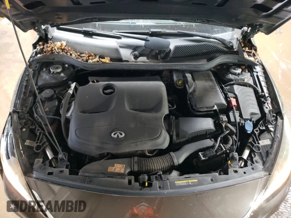 2017 Infiniti QX30 with VIN SJKCH5CP1HA038870, listed as a Copart auction lot 49307075 with 86,060 mi miles and Salvage title. Bid and sale history available at DreamBid. Image 11.