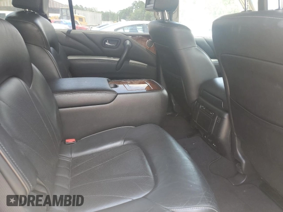 2016 Infiniti QX80 with VIN JN8AZ2NF3G9613436, listed as a Copart auction lot 62862395 with 116,374 mi miles and Salvage title. Bid and sale history available at DreamBid. Image 10.