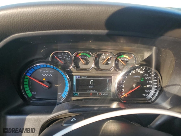 2015 Chevrolet Silverado 1500 LT with VIN 3GCUKREH3FG449711, listed as a Copart auction lot 43898705 with 110,307 mi miles and Clean Title. Bid and sale history available at carsss.com. Image 9.