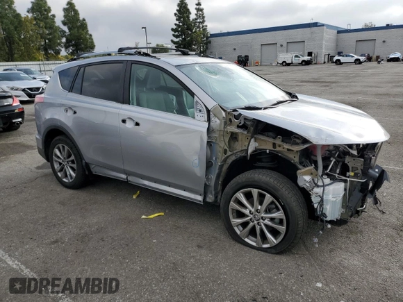2017 Toyota RAV4 Limited with VIN 2T3YFREV5HW351164, listed as a Copart auction lot 51311445 with 41,311 mi miles and Salvage Title. Bid and sale history available at carsss.com. Image 4.