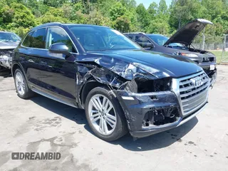 2018 Audi Q5 Premium Plus z VIN WA1BNAFYXJ2159153, wystawiony jako IAAI lot #42177133 z przebiegiem 64 816 mil mil oraz . Historia ofert i sprzedaży dostępna na DreamBid. Obrazek 6.