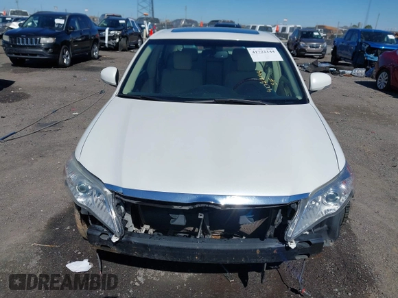 2011 Toyota Avalon with VIN 4T1BK3DB6BU371154, listed as a IAAI auction lot 41722144 with 204,575 mi miles and . Bid and sale history available at DreamBid. Image 6.