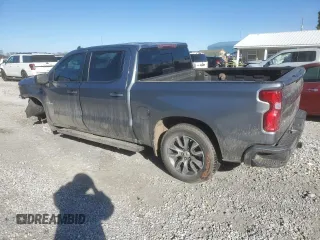 2021 Chevrolet Silverado 1500 RST with VIN 3GCUYEET5MG157891, listed as a Copart auction lot 41878455 with 94,517 mi miles and Salvage Title. Bid and sale history available at carsss.com. Image 2.