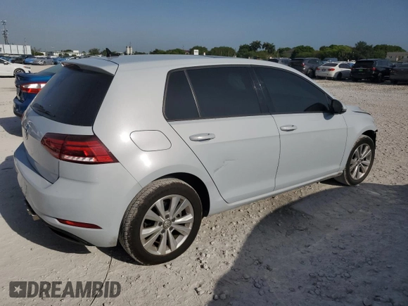 2020 Volkswagen Golf TSI z VIN 3VWG57AU5LM010192, wystawiony jako Copart lot #57451655 z przebiegiem 93 938 mil mil oraz Szkoda całkowita • Salvage title. Historia ofert i sprzedaży dostępna na DreamBid. Obrazek 3.