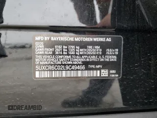 2020 BMW X5 xDrive40i z VIN 5UXCR6C02L9C49466, wystawiony jako Copart lot #56988425 z przebiegiem 60 558 mil mil oraz Szkoda całkowita • Salvage title. Historia ofert i sprzedaży dostępna na DreamBid. Obrazek 13.