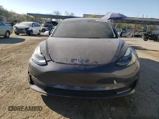 2023 Tesla Model 3 with VIN 5YJ3E1EA0PF465296, listed as a Copart auction lot 75868934 with 26,545 mi miles and Salvage Title. Bid and sale history available at DreamBid. Image 5.