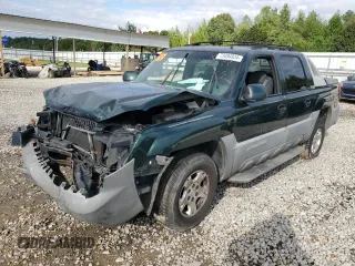 2002 Chevrolet Avalanche with VIN 3GNEK13TX2G195672, listed as a Copart auction lot 73494934 with Not Provided miles and Salvage Title. Bid and sale history available at DreamBid. Image 1.