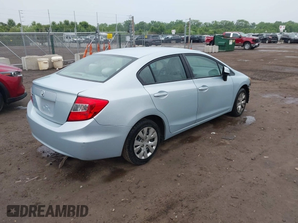 2012 Honda Civic LX z VIN 19XFB2F54CE018953, wystawiony jako IAAI lot #42346090 z przebiegiem 156 370 mil mil oraz . Historia ofert i sprzedaży dostępna na DreamBid. Obrazek 4.